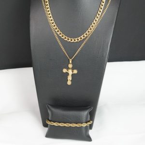 2 CUBANAS-DIJE, PULSERA LASO