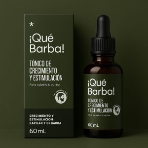 Booster de Crecimiento Capilar y Barba con Minoxidil 5% + Hairdian + Cafeina + Niacinamida.