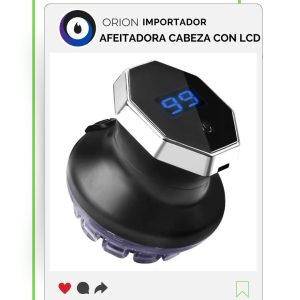 AFEITADORA CABEZA CON LCD