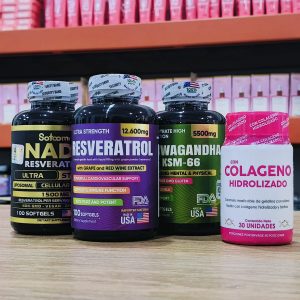 1 NAD+1 ASHWAGANDHA+1 RESVE+COLAGENO